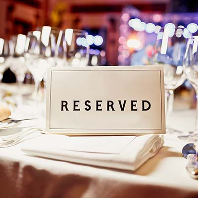 Reservas em Restaurantes e Hotéis
